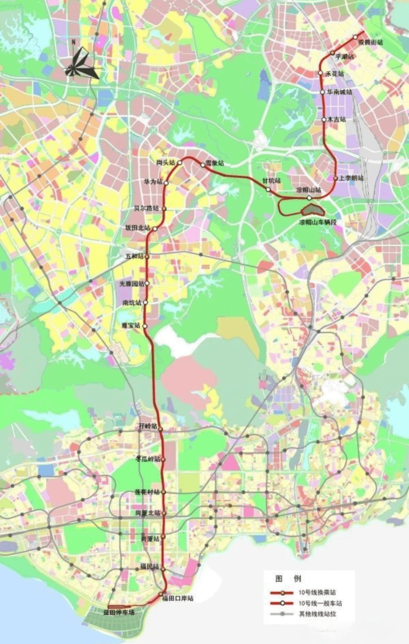 深圳最新地铁路线概览